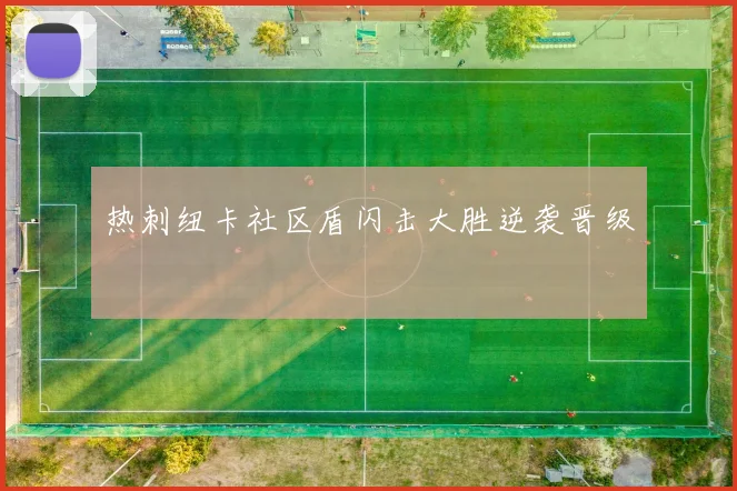 热刺纽卡社区盾闪击大胜逆袭晋级